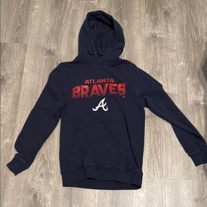 Atlanta Braves Navy Hoodie